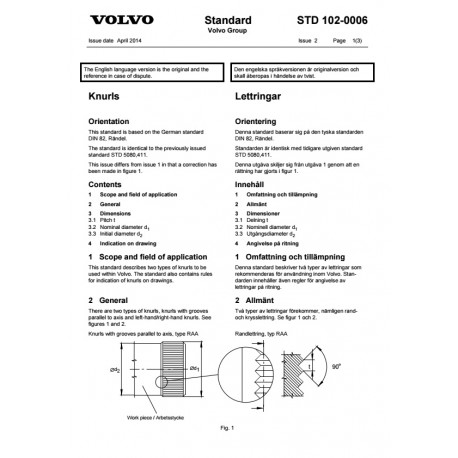 VOLVO STD 102-0006 0