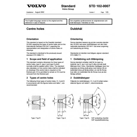 VOLVO STD 102-0007 0